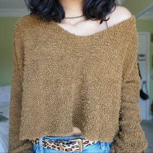 Free People cropped sweater